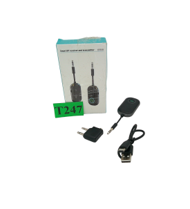 BR08 Odbiornik Nadajnik Bluetooth 5.3 AUX 3,5mm RX TX Mikrofon aptX