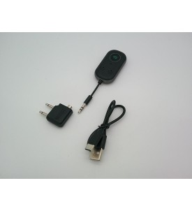 BR08 Odbiornik Nadajnik Bluetooth 5.3 AUX 3,5mm RX TX Mikrofon aptX