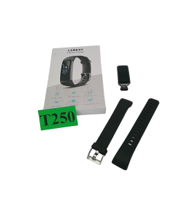 Opaska Sportowa LEBEXY Fitness Tracker HR Smartwatch Krokomierz Powiadomienia Czarna