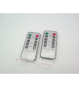 Świece LED Stożkowe Bezpłomieniowe 19 cm 7 szt. Pilot Timer Migotanie Ciepłe