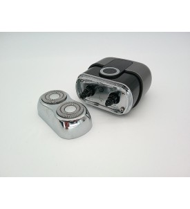 Mini Golarka Elektryczna Męska 2 Pływające Ostrza LED 8500 RPM USB-C