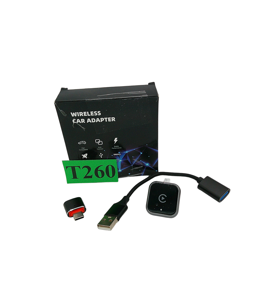 Adapter Bezprzewodowy CarPlay Android Auto 2w1 Wireless Plug&Play Auto Connect