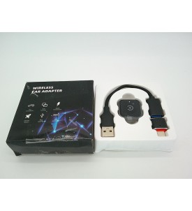 Adapter Bezprzewodowy CarPlay Android Auto 2w1 Wireless Plug&Play Auto Connect