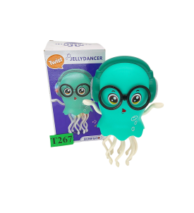 JELLYDANCER Tańcząca Meduza Zabawka Interaktywna Światła 3D Muzyka Bump & Go