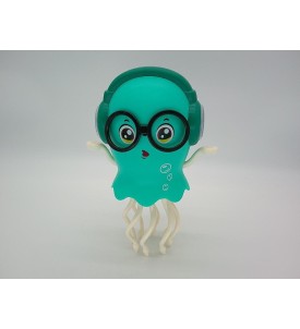 JELLYDANCER Tańcząca Meduza Zabawka Interaktywna Światła 3D Muzyka Bump & Go