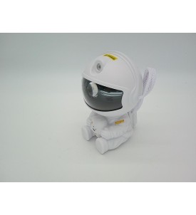 PROJEKTOR GWIAZD ASTRONAUTA NEBULA GALAXY Lampka Nocna Kosmos 360° USB