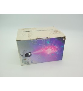 PROJEKTOR GWIAZD ASTRONAUTA NEBULA GALAXY Lampka Nocna Kosmos 360° USB