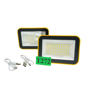 AUMIO LAMPY ROBOCZE LED 40W 2 szt. AKUMULATOROWE 1450lm USB-C 5 TRYBÓW
