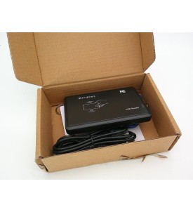 CZYTNIK KART RFID NFC 13,56 MHz MIFARE USB MiniUSB BIURKOWY Plug&Play