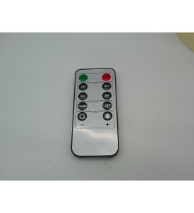 ŚWIECA LED WOSKOWA 30CM BEZPŁOMIENIOWA RUCHOMY PŁOMIEŃ PILOT TIMER KOŚĆ SŁONIOWA