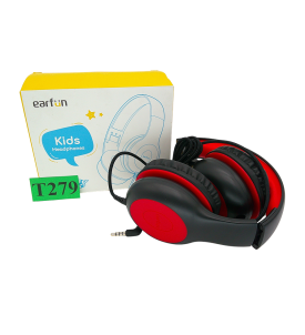 EARFUN SŁUCHAWKI DLA DZIECI 85/94dB 40MM MIKROFON SKŁADANE JACK 3,5MM