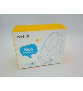 EARFUN SŁUCHAWKI DLA DZIECI 85/94dB 40MM MIKROFON SKŁADANE JACK 3,5MM