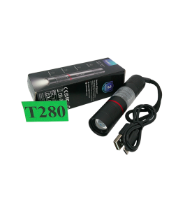 BLUKAR LATARKA LED AKUMULATOROWA 2000LM USB-C ZOOM 4 TRYBY SOS 1800mAh