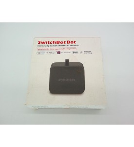 SWITCHBOT BOT ZDALNY PRZEŁĄCZNIK SMART HOME BLUETOOTH AUTOMATYCZNY CZARNY