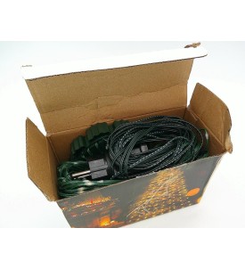 LAMPKI CHOINKOWE DANGZW 300 LED 2M PIERŚCIEŃ 10 PASM PILOT TIMER 8 TRYBÓW IP44