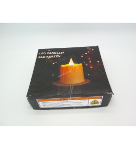 FOREVER LAMPE 6x ŚWIECA LED AKUMULATOROWA BEZPŁOMIENIOWA PILOT TIMER USB-C