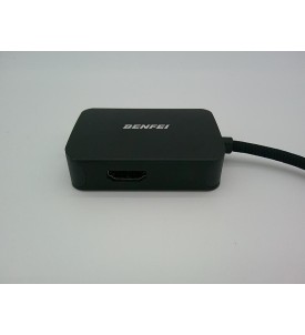 BENFEI HUB USB-C 4w1 HDMI VGA USB 3.0 PD 100W ADAPTER TYPE-C 4K