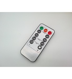 ŚWIECE LED KREMOWE 3 SZT Z OZDOBNYM ŁAŃCUCHEM 27 LED CIEPŁA BIEL DEKORACJA