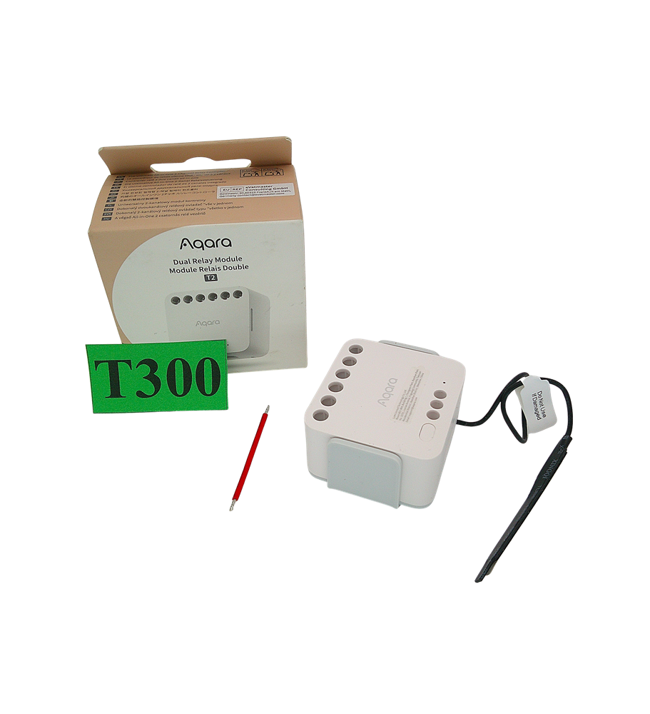 AQARA DUAL RELAY MODULE T2 DCM-K01 PODWÓJNY PRZEKAŹNIK ZIGBEE MATTER HOMEKIT