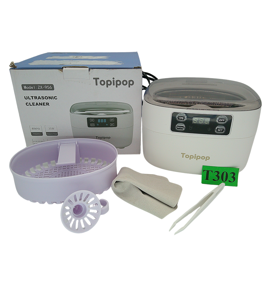 MYJKA ULTRADŹWIĘKOWA ZX-956 750ML 43kHz 35W DEGAS ODGAZOWYWANIE TIMER