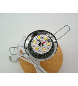 LAMPKA LED INSPIROWANA HARRY POTTER LAMPKA NOCNA DEKORACYJNA DREWNIANA PODSTAWA