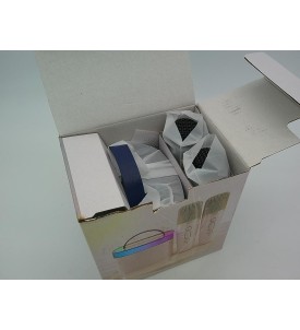 ZESTAW KARAOKE DLA DZIECI GŁOŚNIK LED + 2 MIKROFONY BEZPRZEWODOWE USB-C