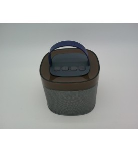 ZESTAW KARAOKE DLA DZIECI GŁOŚNIK LED + 2 MIKROFONY BEZPRZEWODOWE USB-C