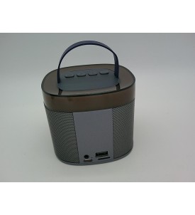 ZESTAW KARAOKE DLA DZIECI GŁOŚNIK LED + 2 MIKROFONY BEZPRZEWODOWE USB-C