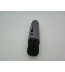 ZESTAW KARAOKE DLA DZIECI GŁOŚNIK LED + 2 MIKROFONY BEZPRZEWODOWE USB-C