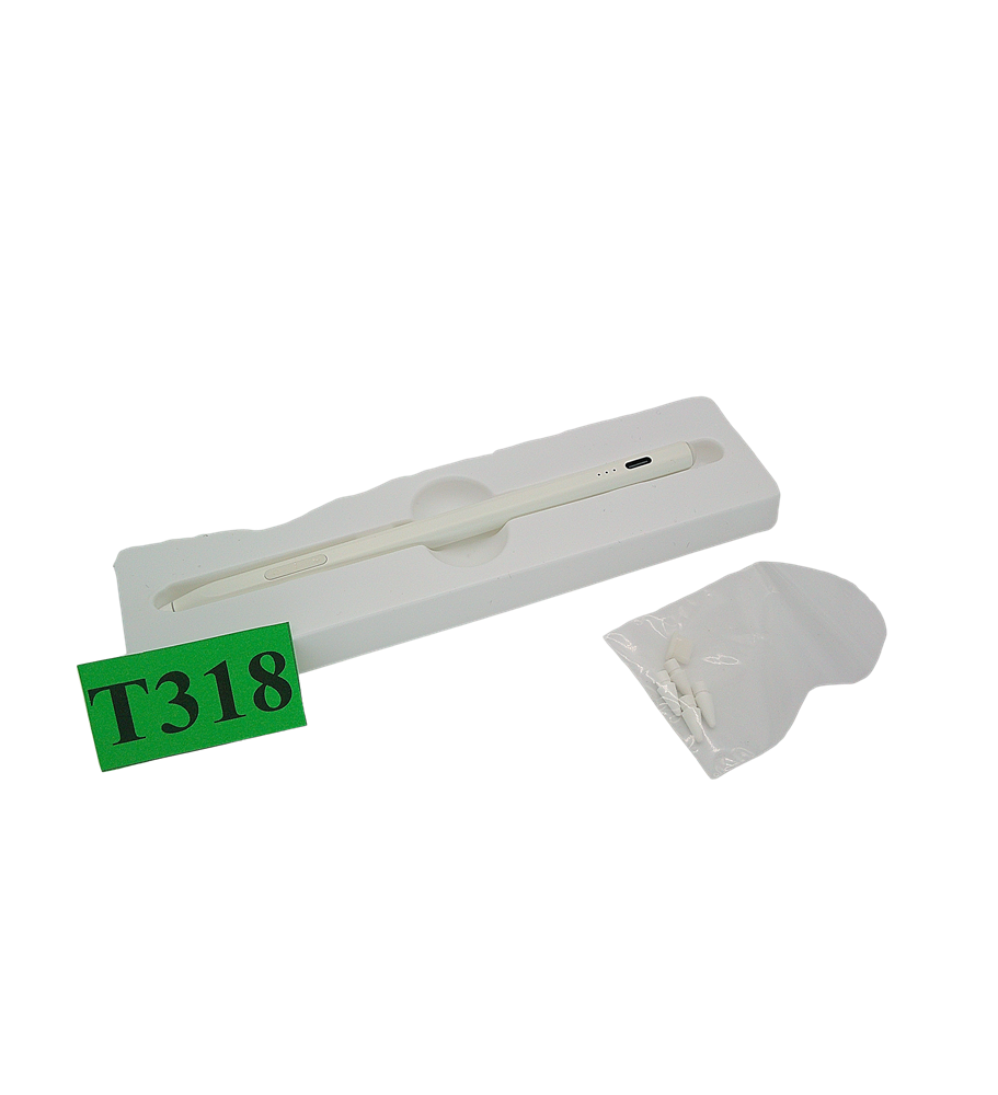 RYSIK AKTYWNY STYLUS PEN DO TABLETU EKRANU DOTYKOWEGO + KOŃCÓWKI BIAŁY