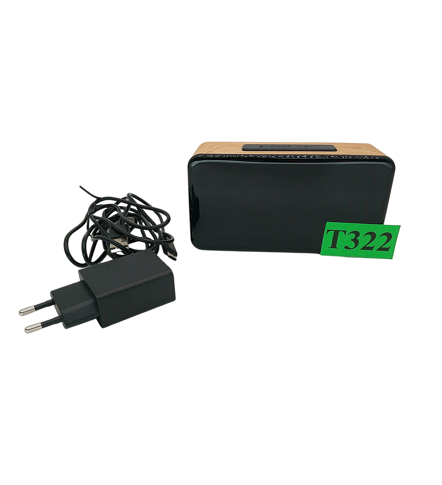 CYFROWY BUDZIK NOKLEAD 5252 LED ZEGAR DRZEMKA REGULACJA JASNOŚCI USB