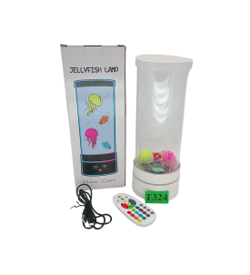 LAMPA Z MEDUZAMI HERRSELSAM JELLYFISH RGB 12 KOLORÓW PILOT LAMPKA NOCNA