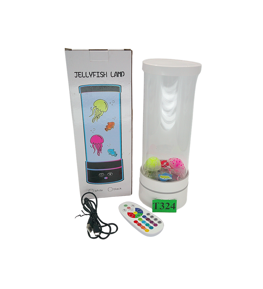 LAMPA Z MEDUZAMI HERRSELSAM JELLYFISH RGB 12 KOLORÓW PILOT LAMPKA NOCNA